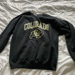 CU Boulder crew neck